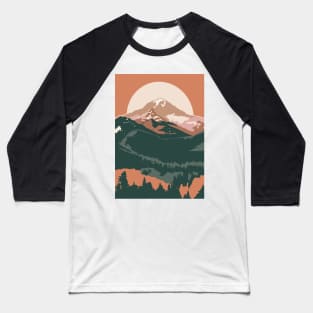 mountain minimalist Baseball T-Shirt